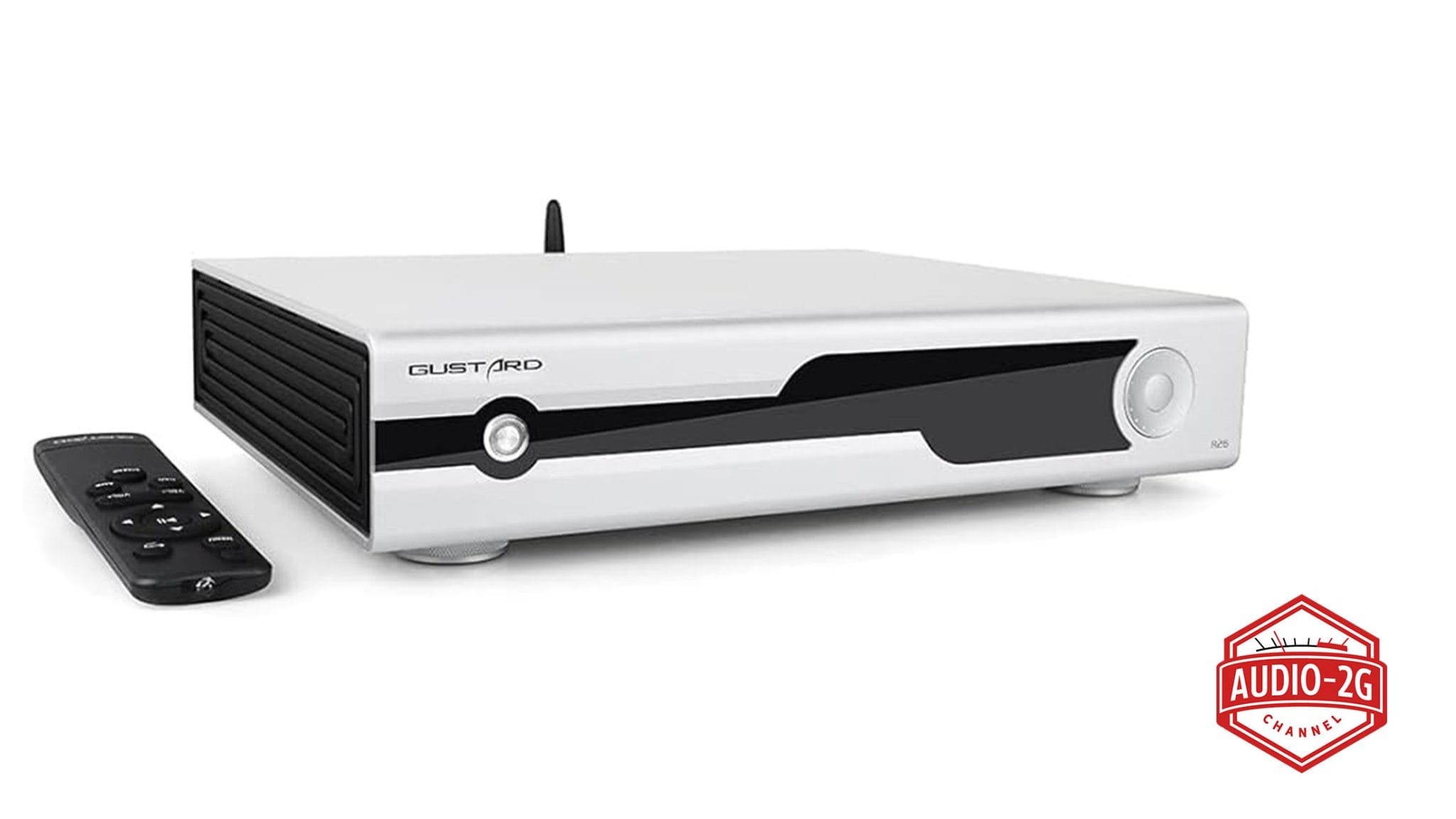 LEAUDIO Gustard R26 II DAC R2R Di Rete – Streamer Bluetooth 5.1, DSD512 E PCM768kHz, Convertitore Audio Con Telecomando