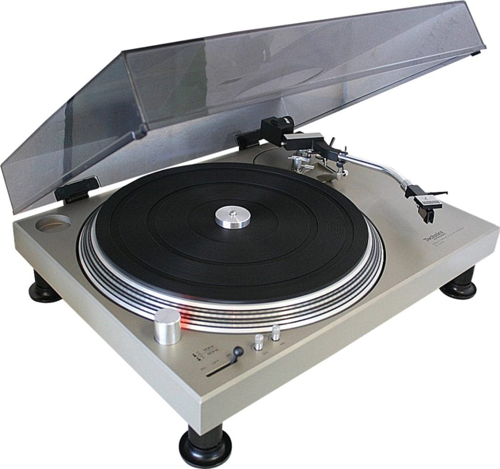 Technics SL-1300G Giradischi A Trazione Diretta Grand Class - Argento, Piatto A Tre Strati E Bilanciamento Di Precisione