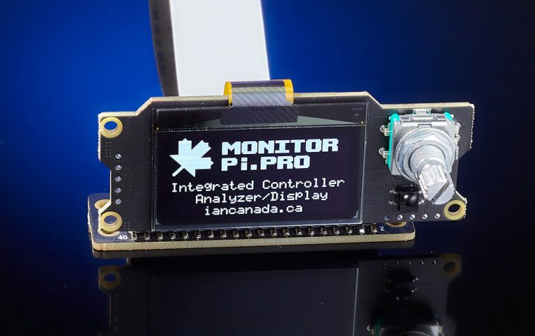 MonitorPi Pro Integrated control center and signal analyzer
