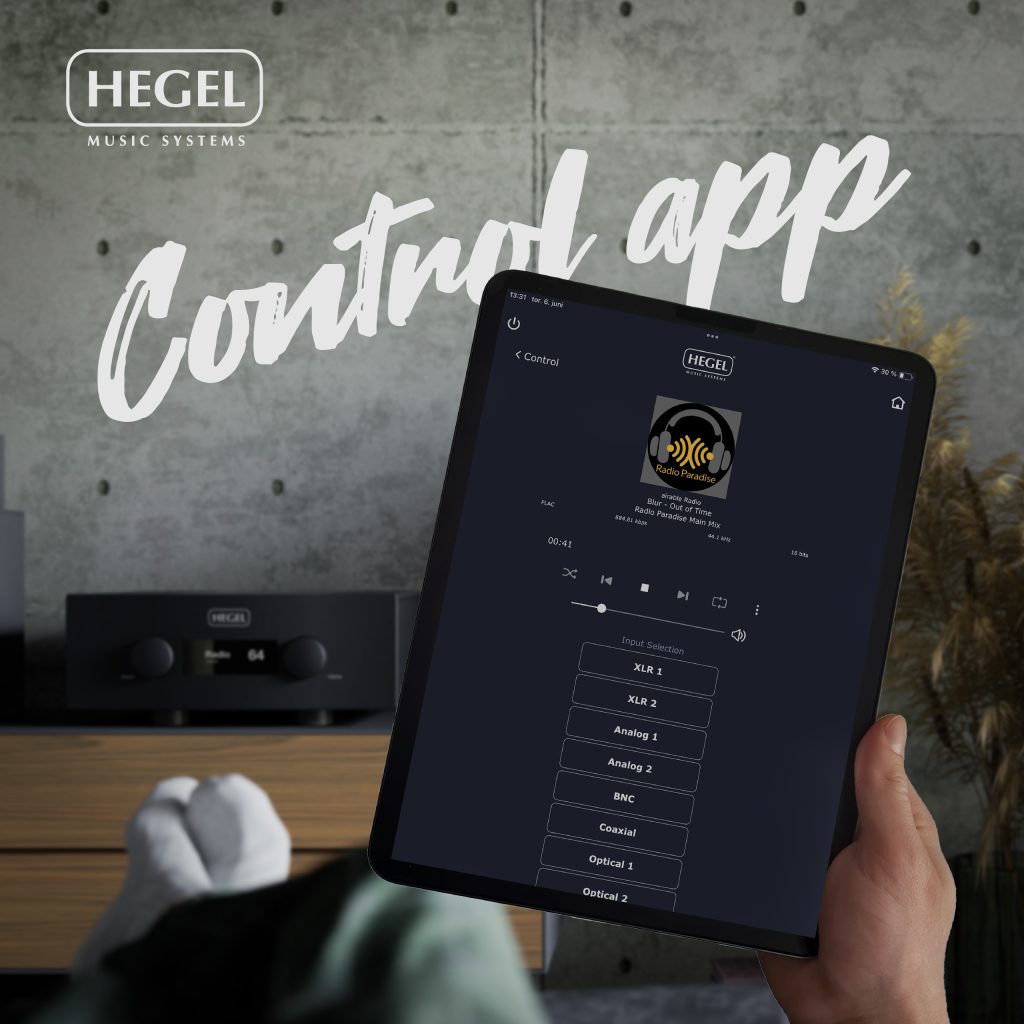 Hegel Control app