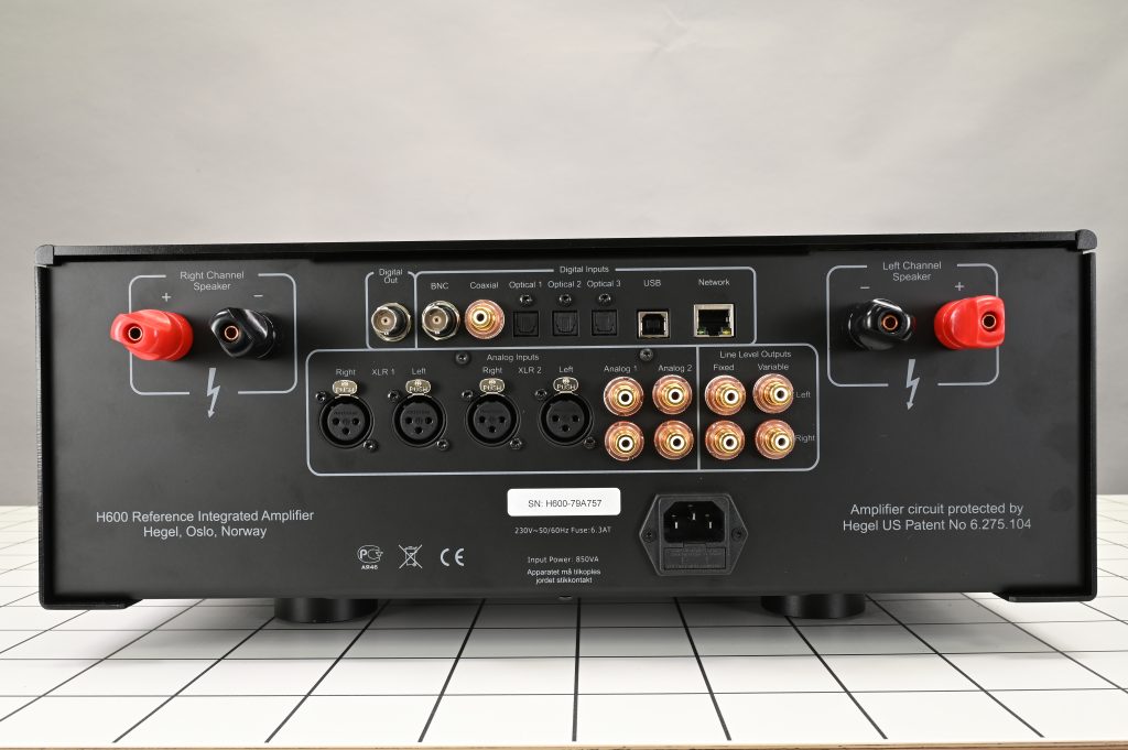 H600 Back Panel