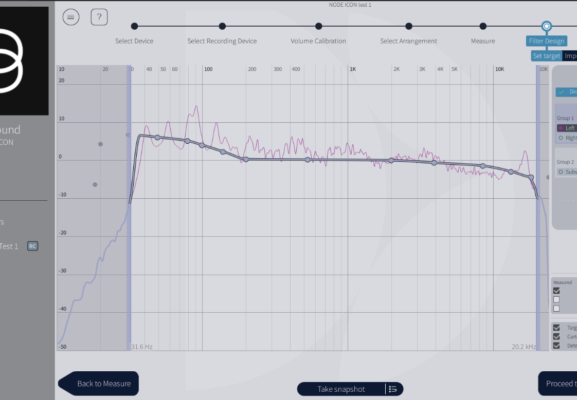 DIRAC screenshot